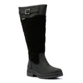 Barbour Oak Tall Bottes En Daim Noir Pour Femmes