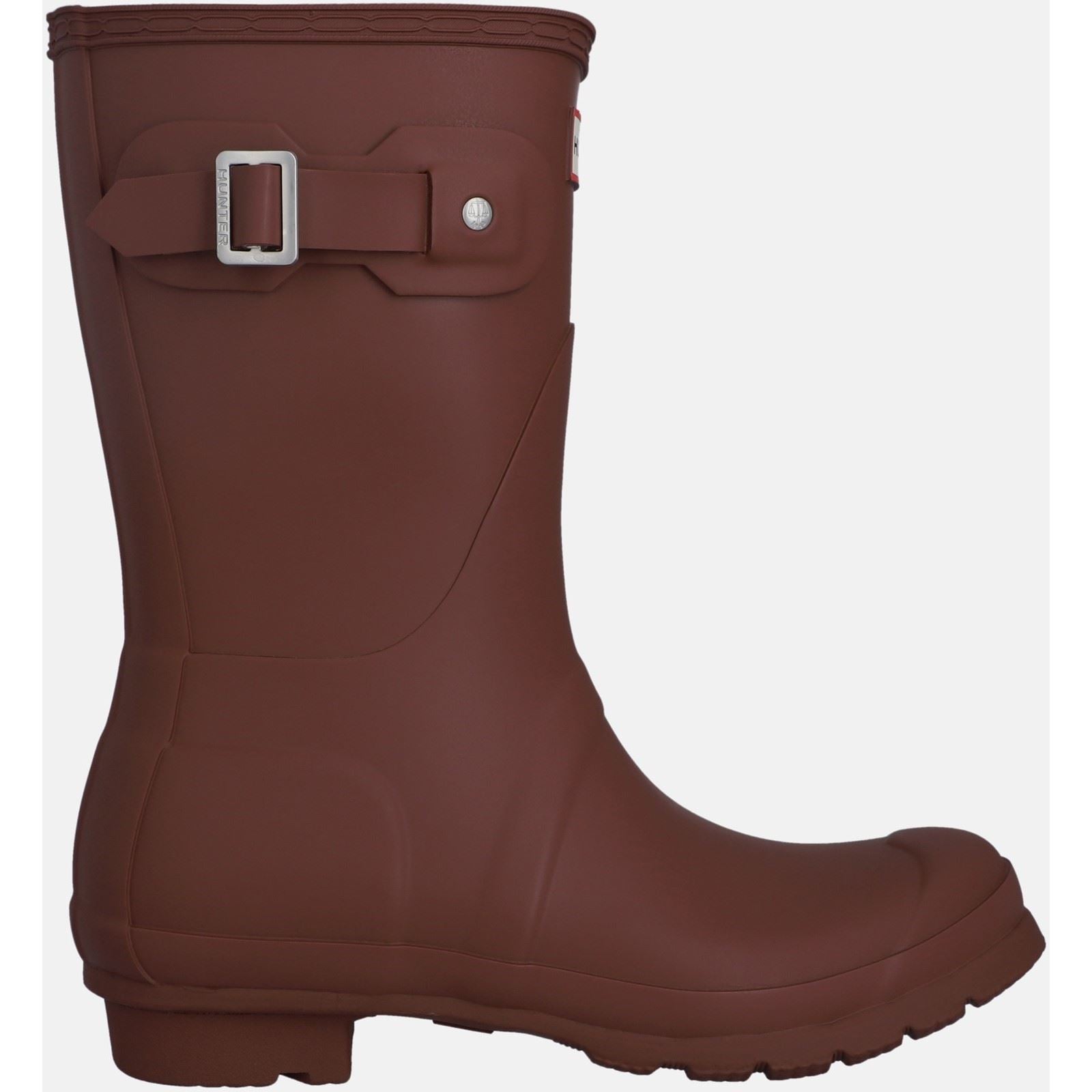 Hunter Original Short Wellington Boots Bottes En Caoutchouc Pour Femmes, Couleur Baie Discrète
