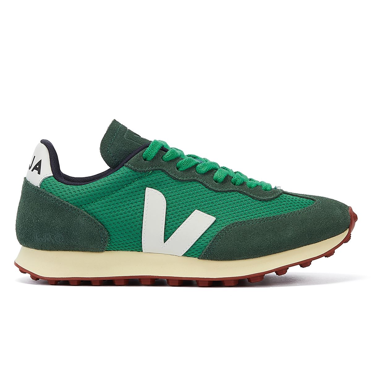 Veja Rio Branco Baskets Pour Femmes Emeraude/Blanches