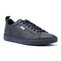 Hugo Morrie Tennis Baskets Noires Pour Hommes