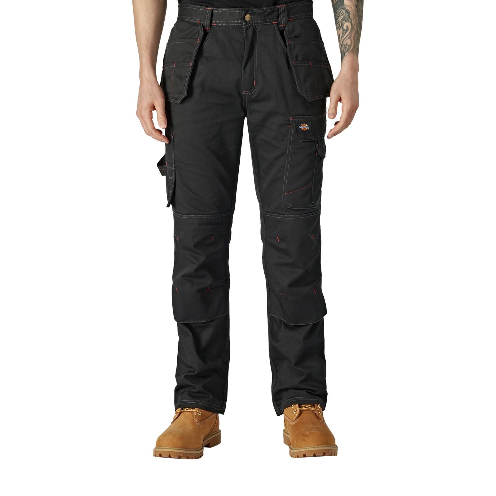 Dickies Redhawk Pro Pantalons De Plein Air Pour Hommes En Polyester Noirs