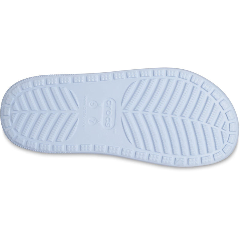 Crocs Classic Cozzzy sandales thermoplastiques pour femmes en calcite bleue