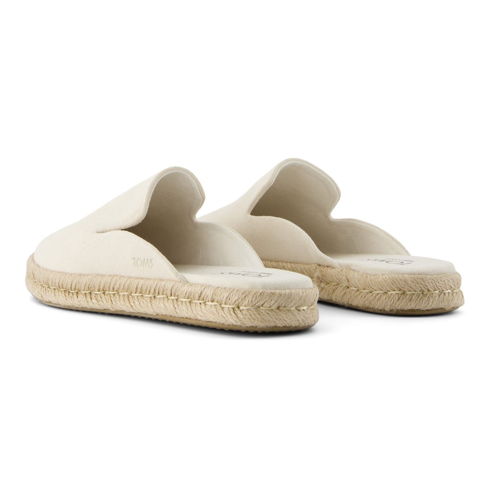 TOMS Santiago Mule Mules En Cuir Pour Femme, Couleur Sable Clair