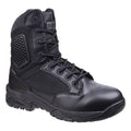 Magnum Bottes De Sécurité En Cuir Noir À Fermeture Éclair Latérale Strike Force 8.0 Wp