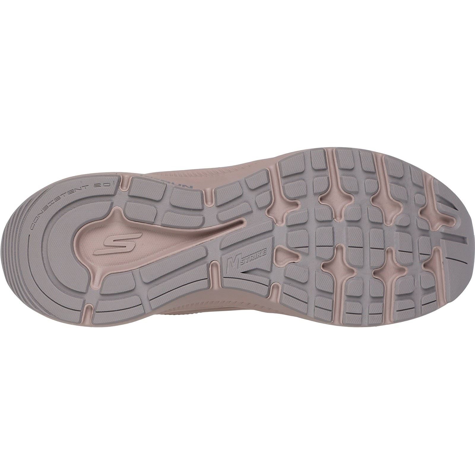 Skechers GO RUN Consistent 2.0 Advantage Baskets Pour Femmes En Cuir Marron Clair/doré