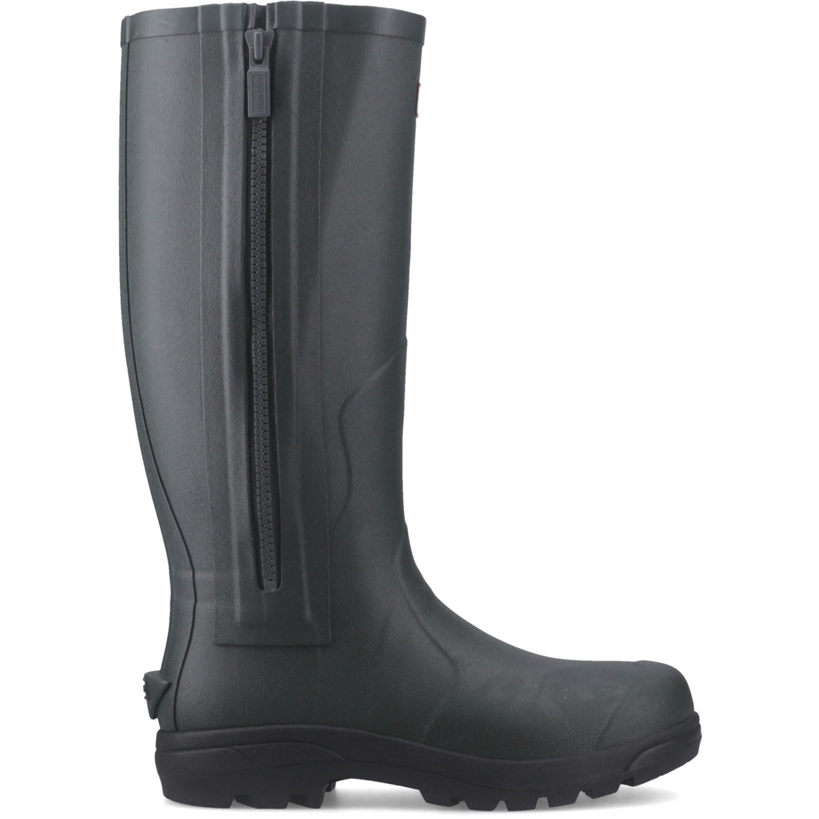 Hunter Balmoral MK II Boot Bottes De Wellington En Caoutchouc Pour Hommes Vert Olive Foncé/Noir