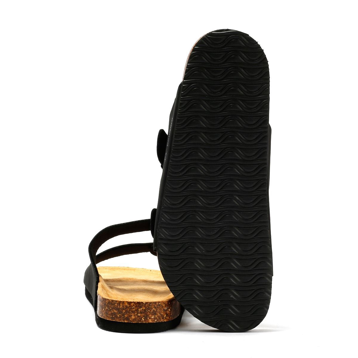 Penguin Port 2 Sandales Noires Pour Femmes