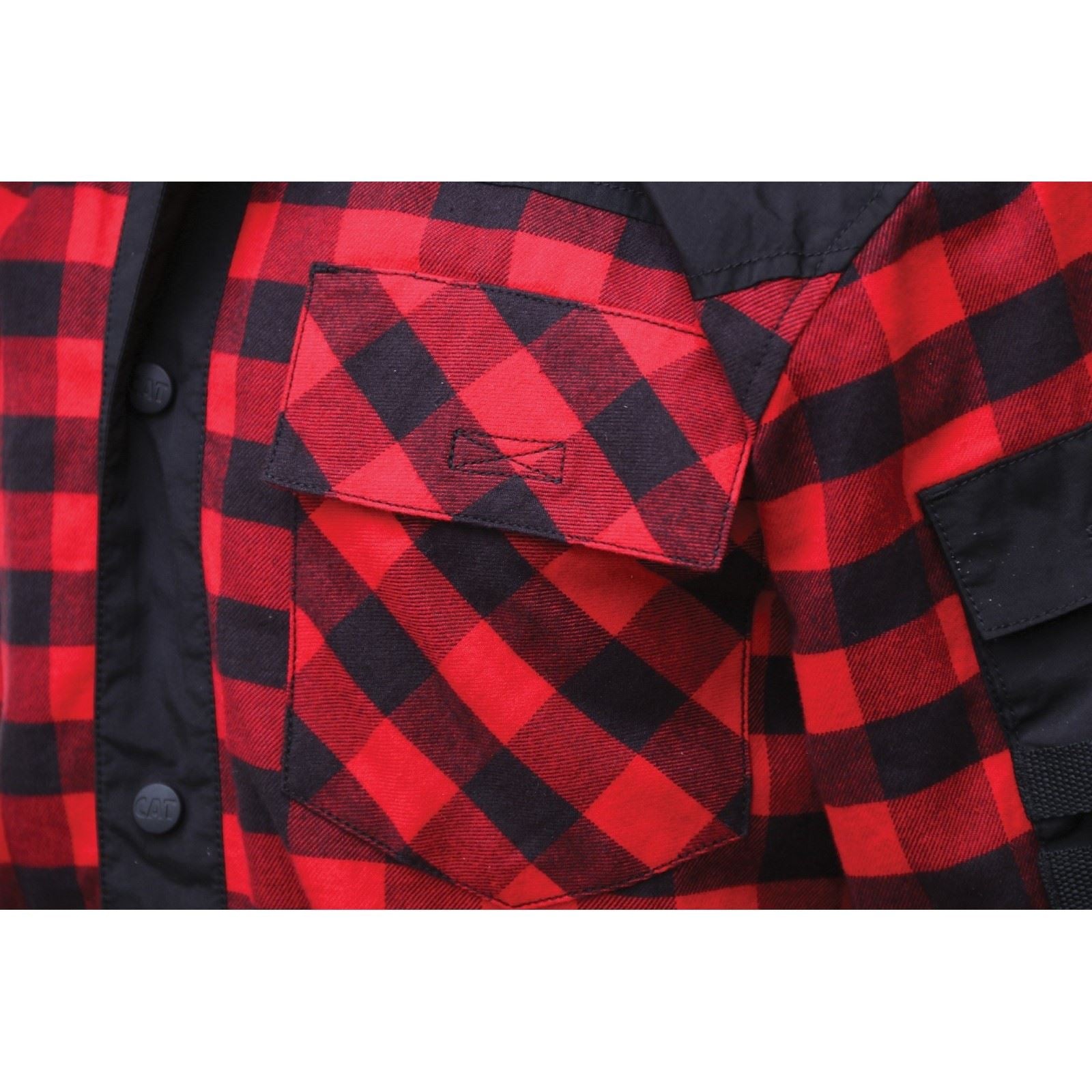 Caterpillar Sequoia Veste En Polaire Rouge Pour Homme