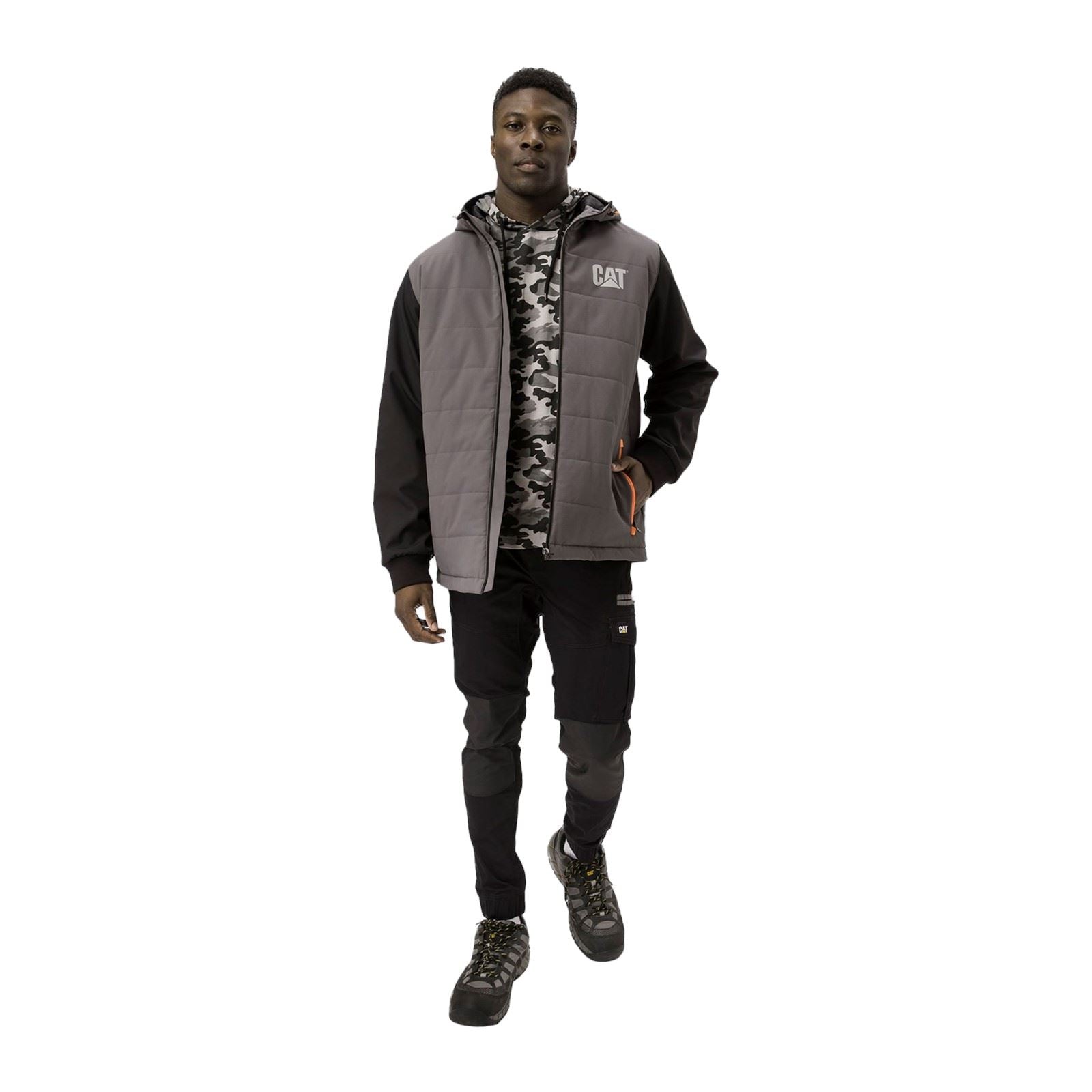 Caterpillar Tech Hybrid Veste Noire Pour Homme