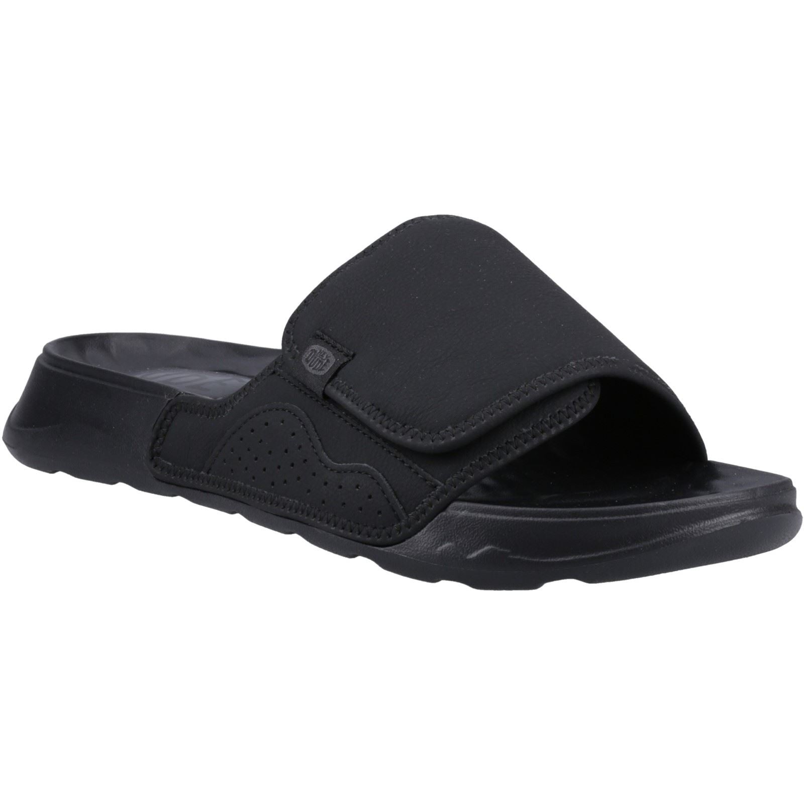 HEYDUDE Shore Slide Classic Slides Pour Hommes En Polyester Noir