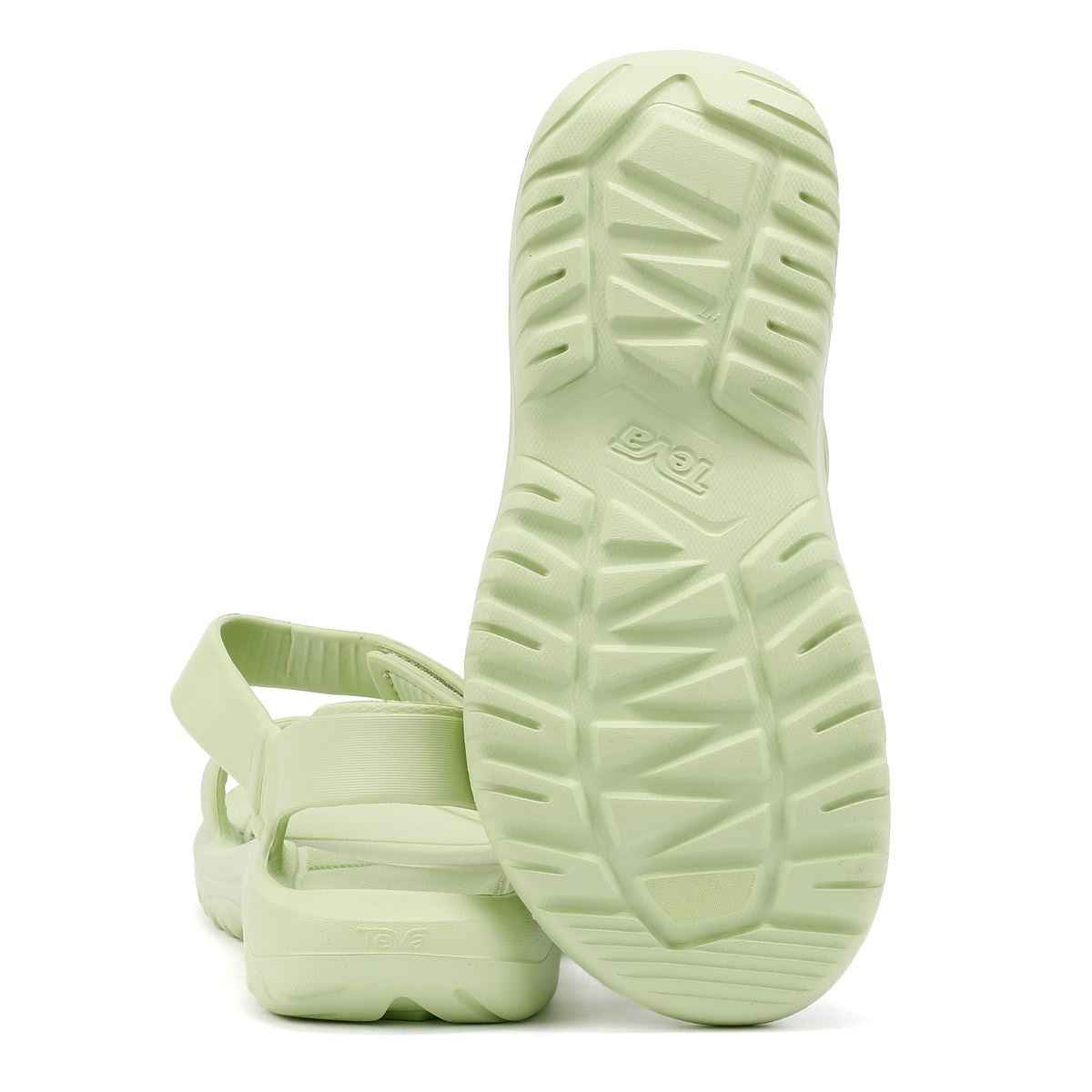 Teva Hurricane Drift Sandales Vertes Pour Femmes