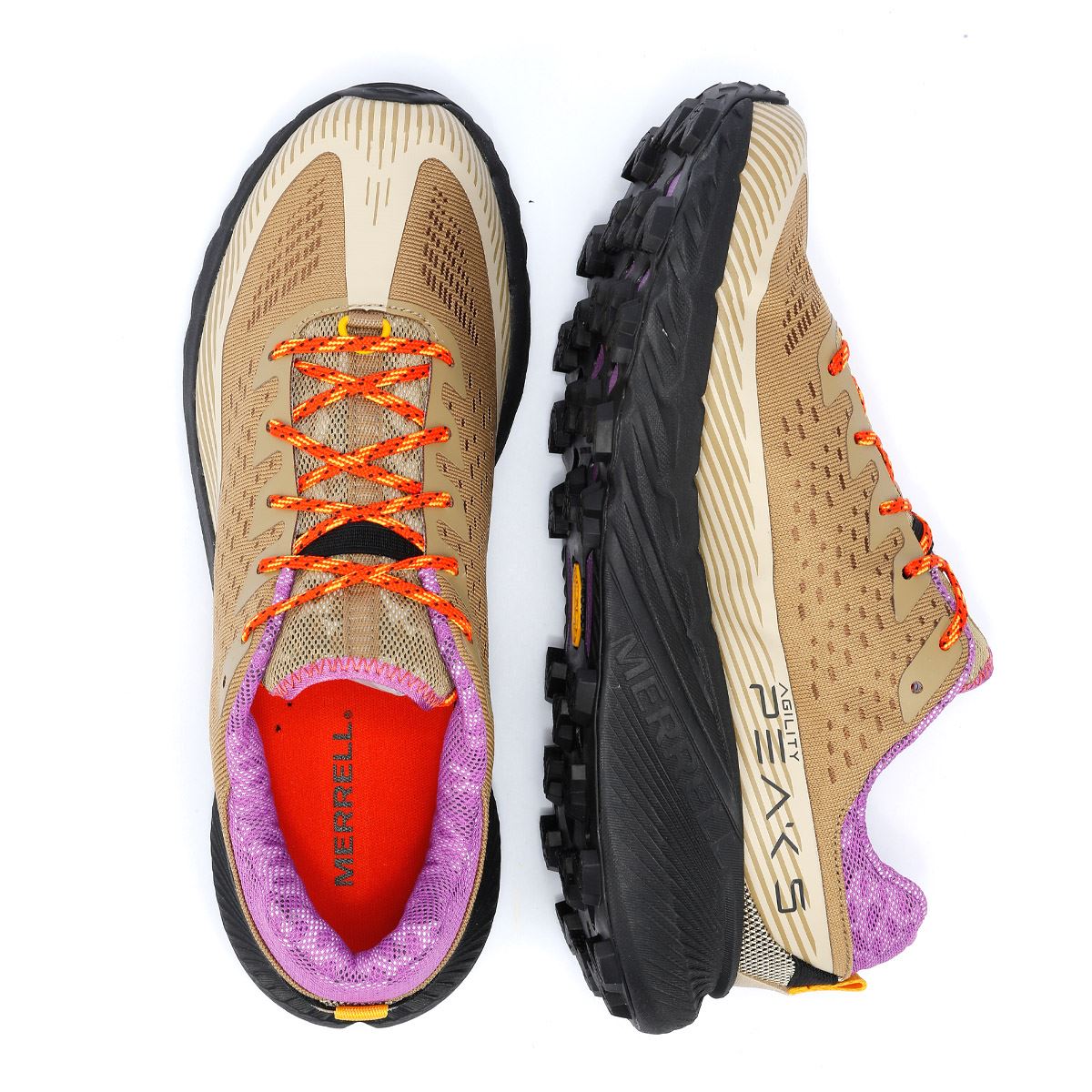 Merrell Agility Peak 5 Baskets Pour Hommes Beige
