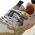 Flower Mountain Baskets Grises Pour Hommes En Daim Yamano