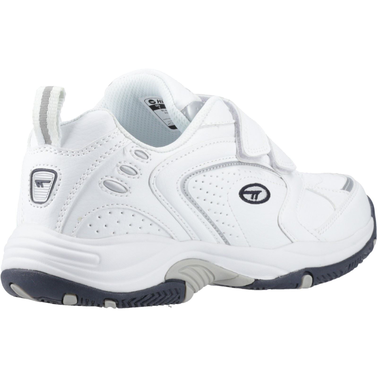 Hi-Tec Blast Lite EZ Chaussures De Sport Blanches Pour Hommes En Pu Souple
