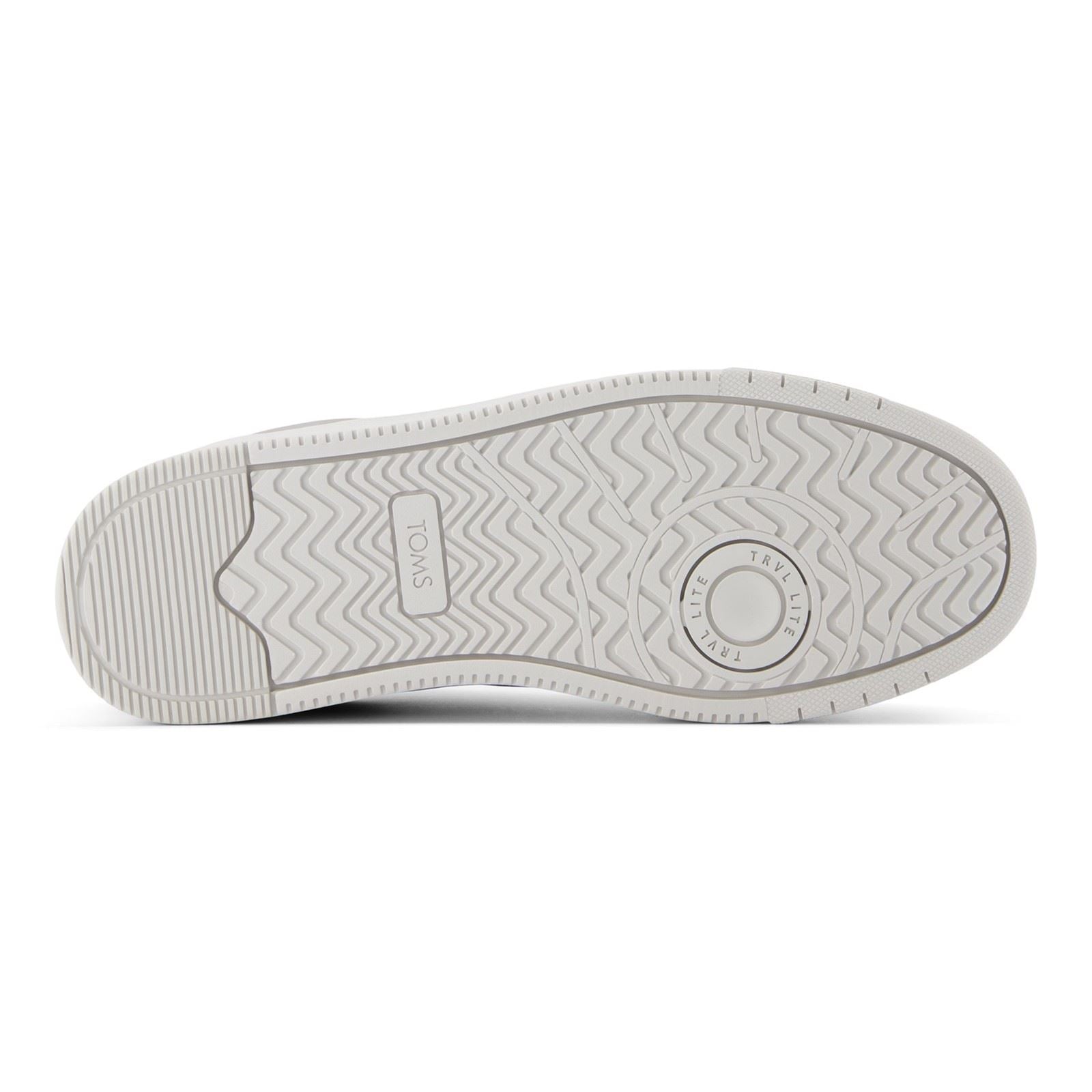 TOMS TRVL LITE 2.0 Low Baskets En Cuir Pour Homme, Gris Clair