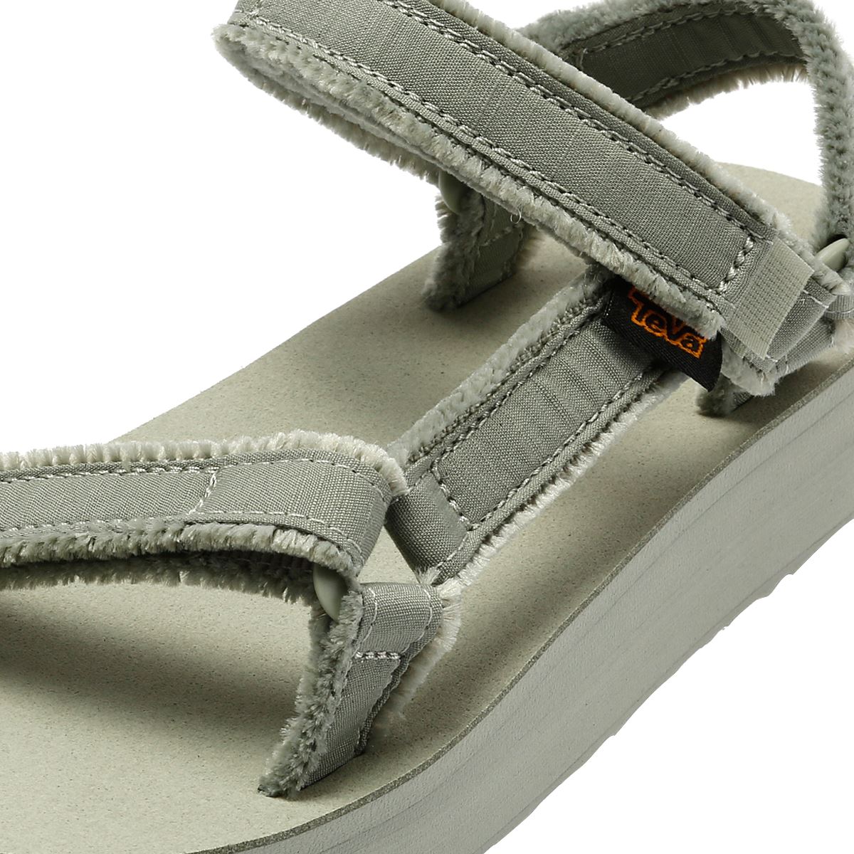 Teva Midform Universal Sandales Vertes En Toile Pour Femmes