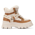 Buffalo Aspha Com Mid Warm Bottes Beige Pour Femmes
