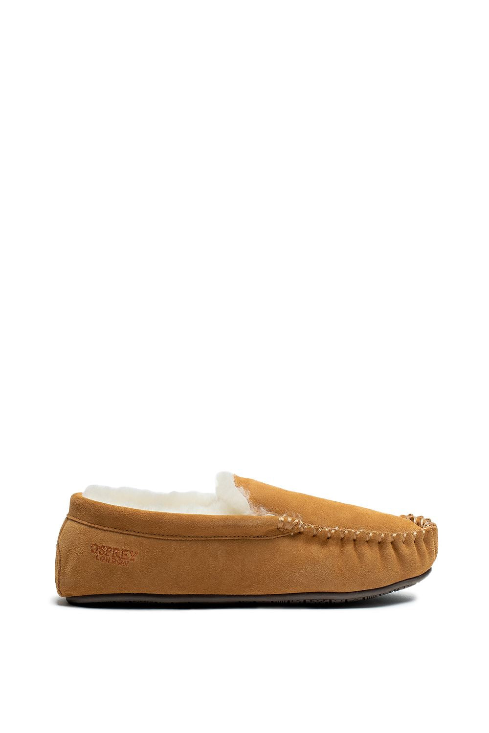 Osprey London The Sunday Chaussons Marron En Suède Pour Homme