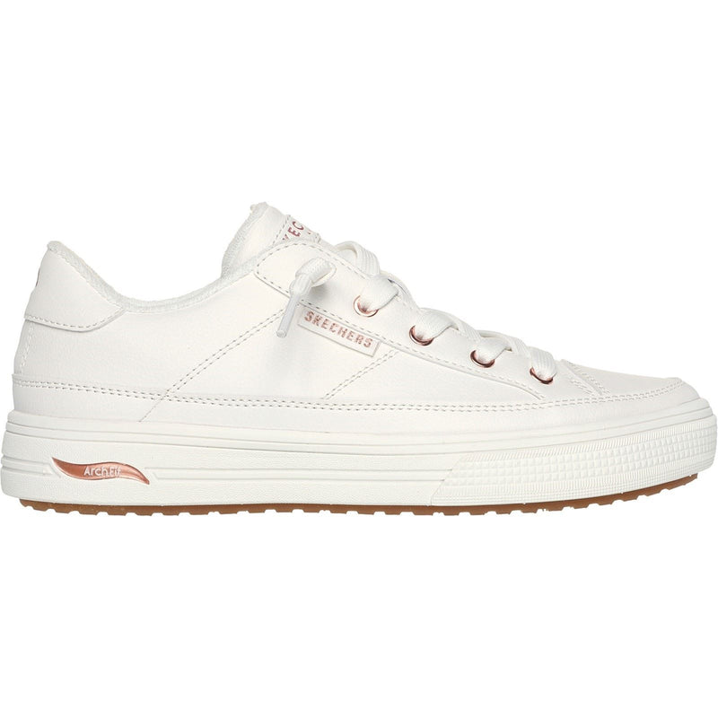 Skechers Arch Fit Arcade On My Way Baskets Blanches Pour Femmes En Synthétique
