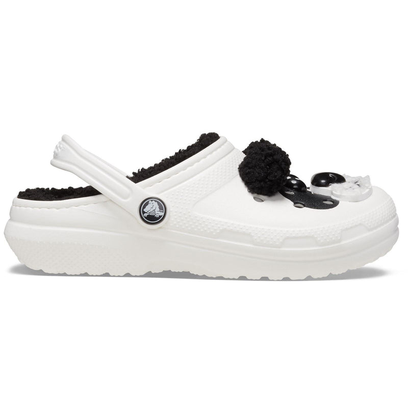 Crocs Classic Lined Fun Lab Sabots Panda Unisexe Pour Enfants En Thermoplastique