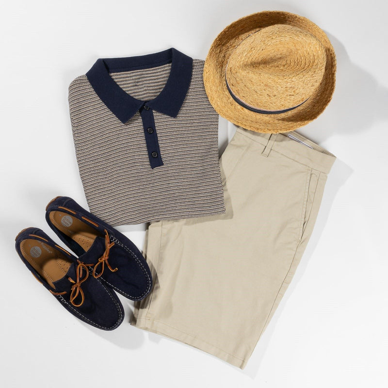 Hush Puppies Reuben Chaussures Bateau En Daim Bleu Marine Pour Hommes