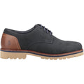 Hush Puppies Marcus Chaussures À Lacets Pour Homme En Nubuck Bleu Marine