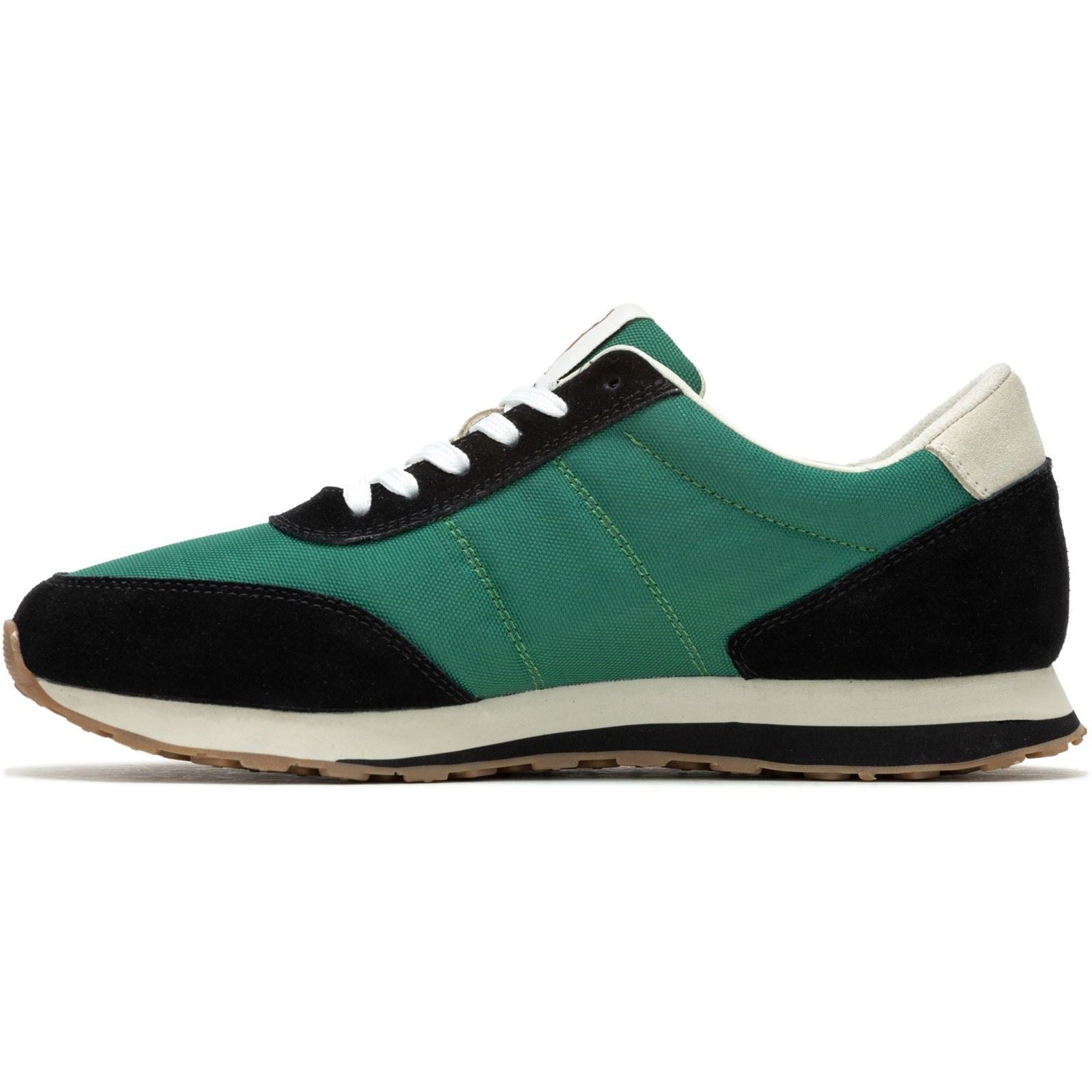 Hush Puppies Seventy8 Chaussures De Sport En Cuir Pour Homme Vert