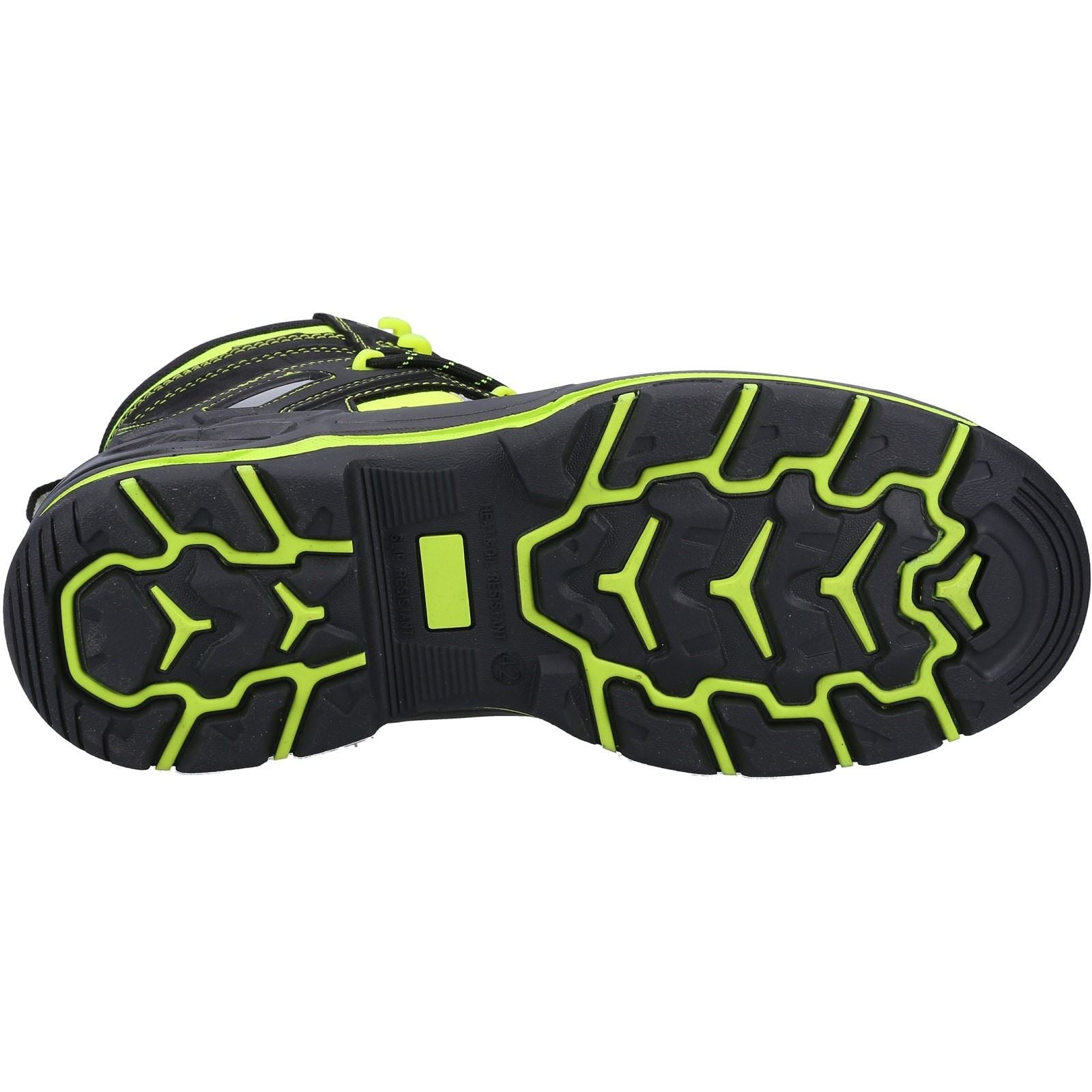 Amblers Safety Bottines De Sécurité En Cuir Jaune Éclatant