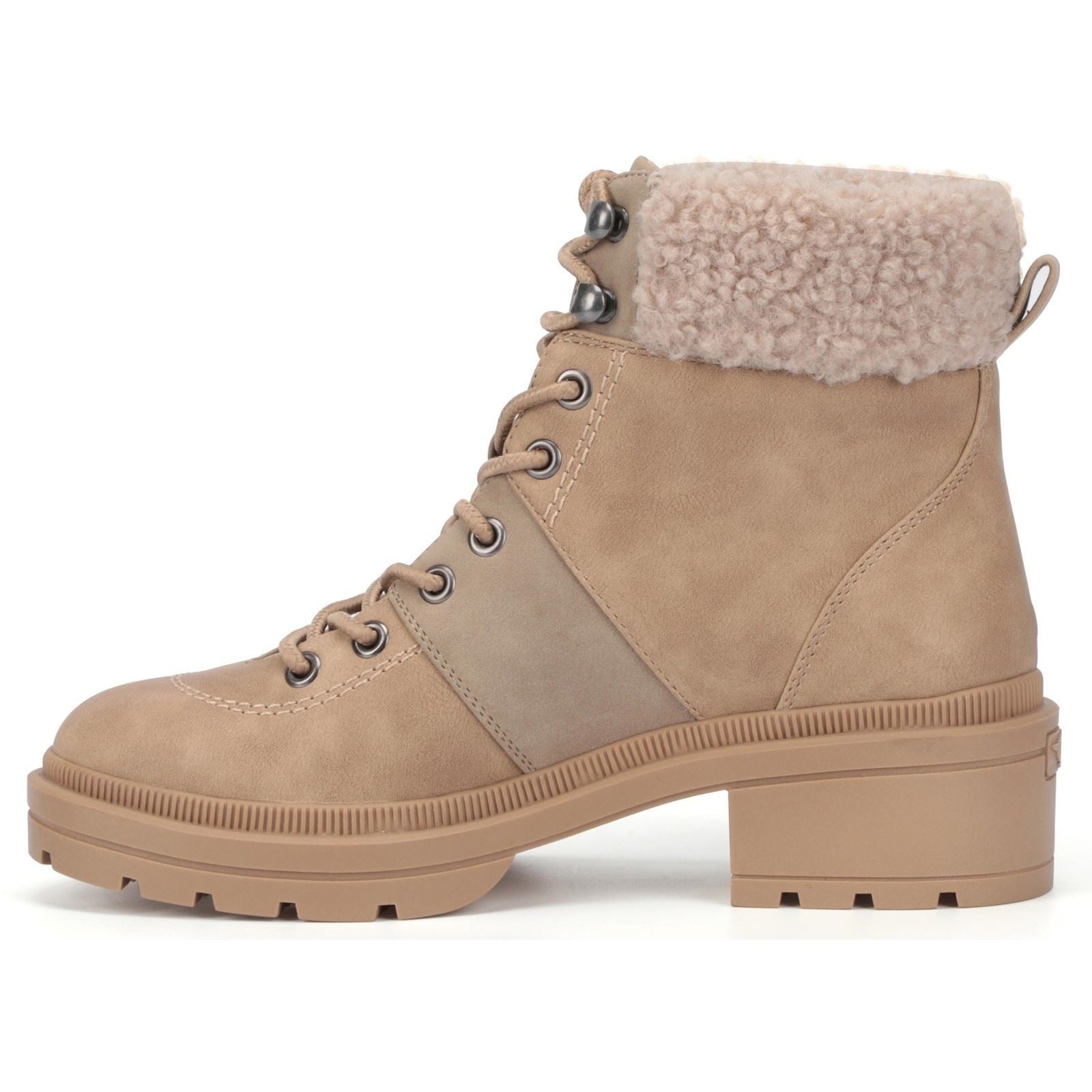 Rocket Dog Icy Bottines Pour Femmes En Tissu Taupe