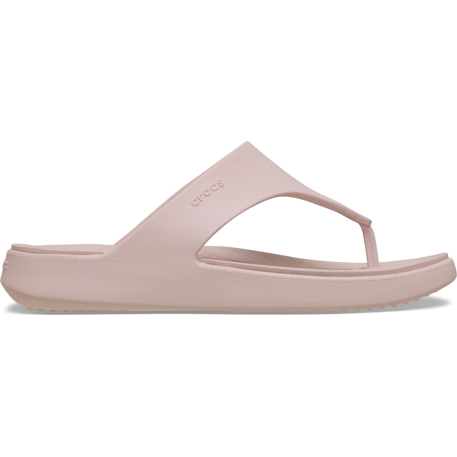 Crocs Getaway Triangle Sandales En Quartz Eva Pour Femmes