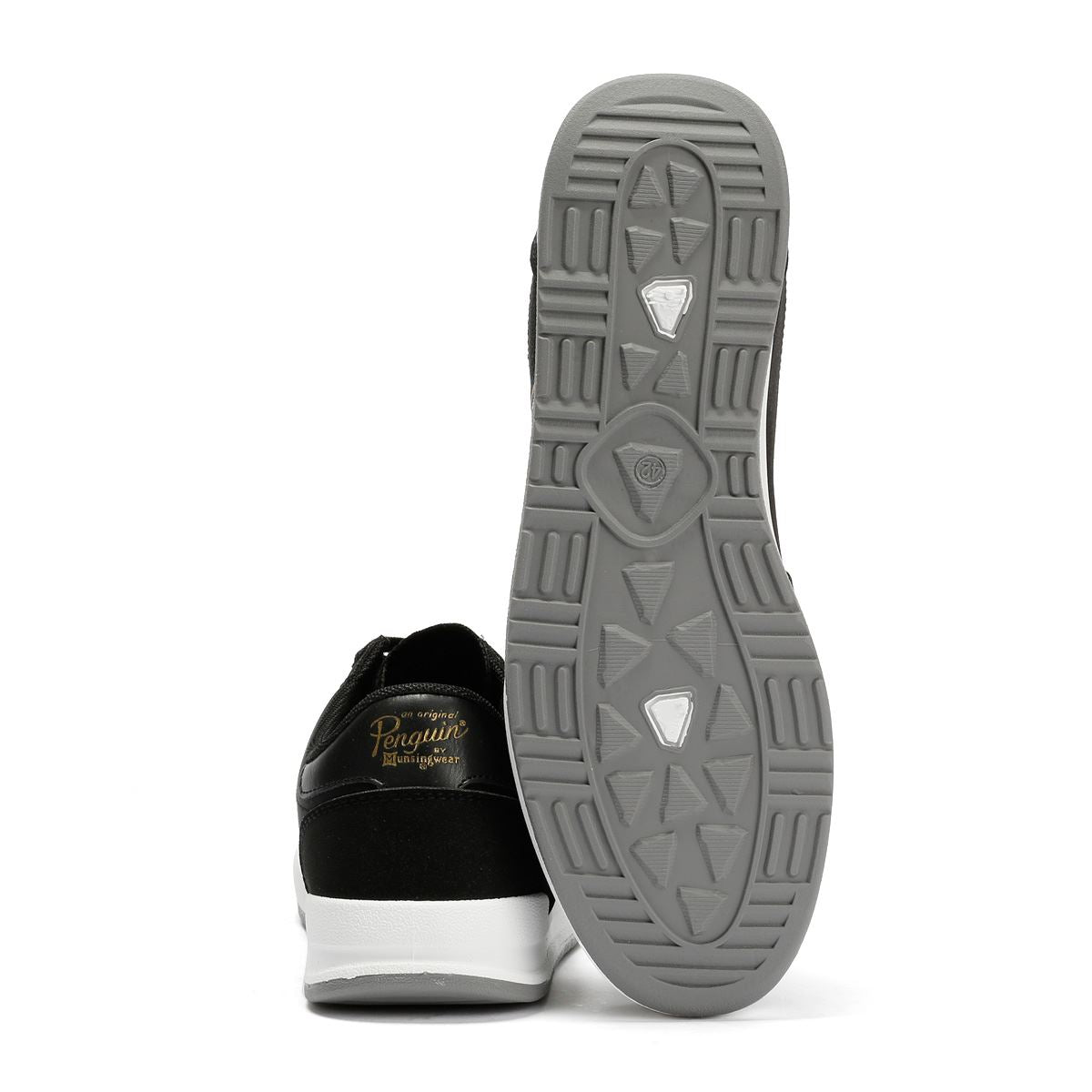 Penguin Gaz Baskets Noires Pour Hommes