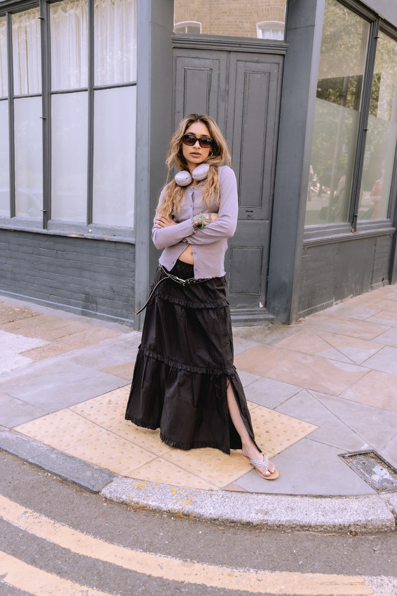 Tower London Metallic Bead Thong Sandales Argentées Pour Femmes