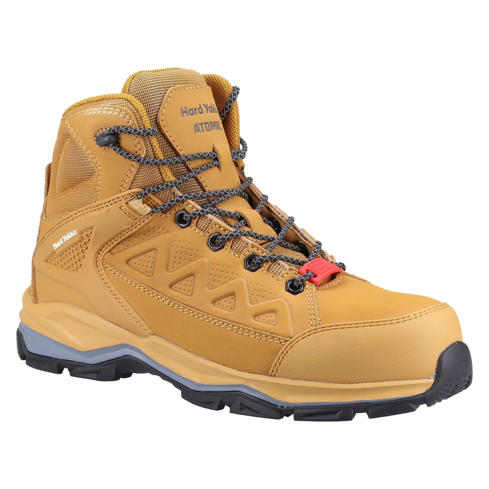 Hard Yakka Bottes De Sécurité Atomic En Cuir De Blé