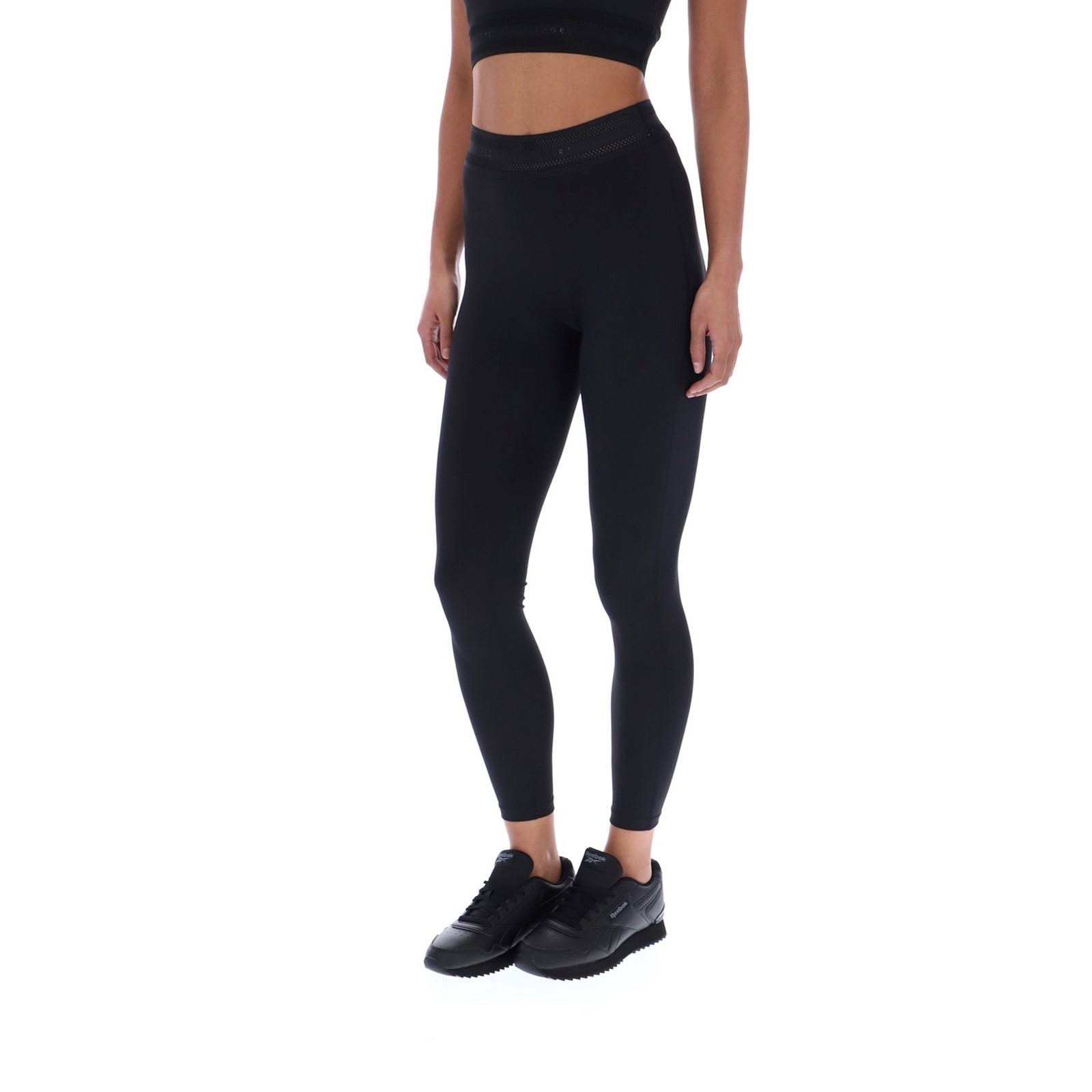 Ted Baker AURORA TBWLS2614 Leggings De Sport Noirs En Polyester Pour Femmes
