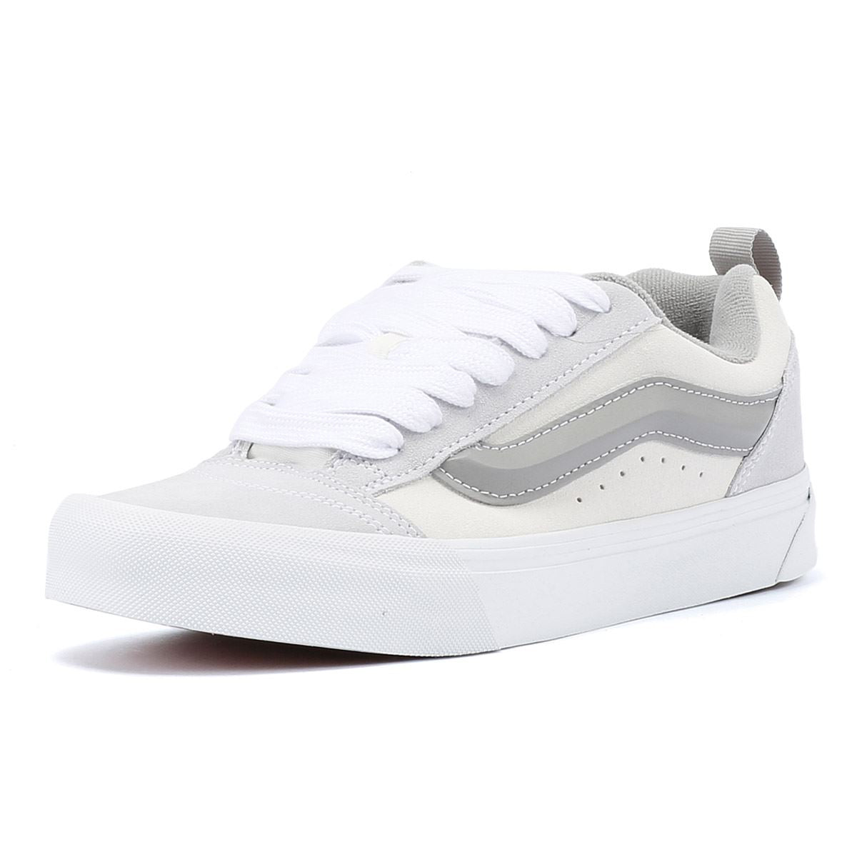 Vans Knu School Tri-Tone Baskets En Daim Gris