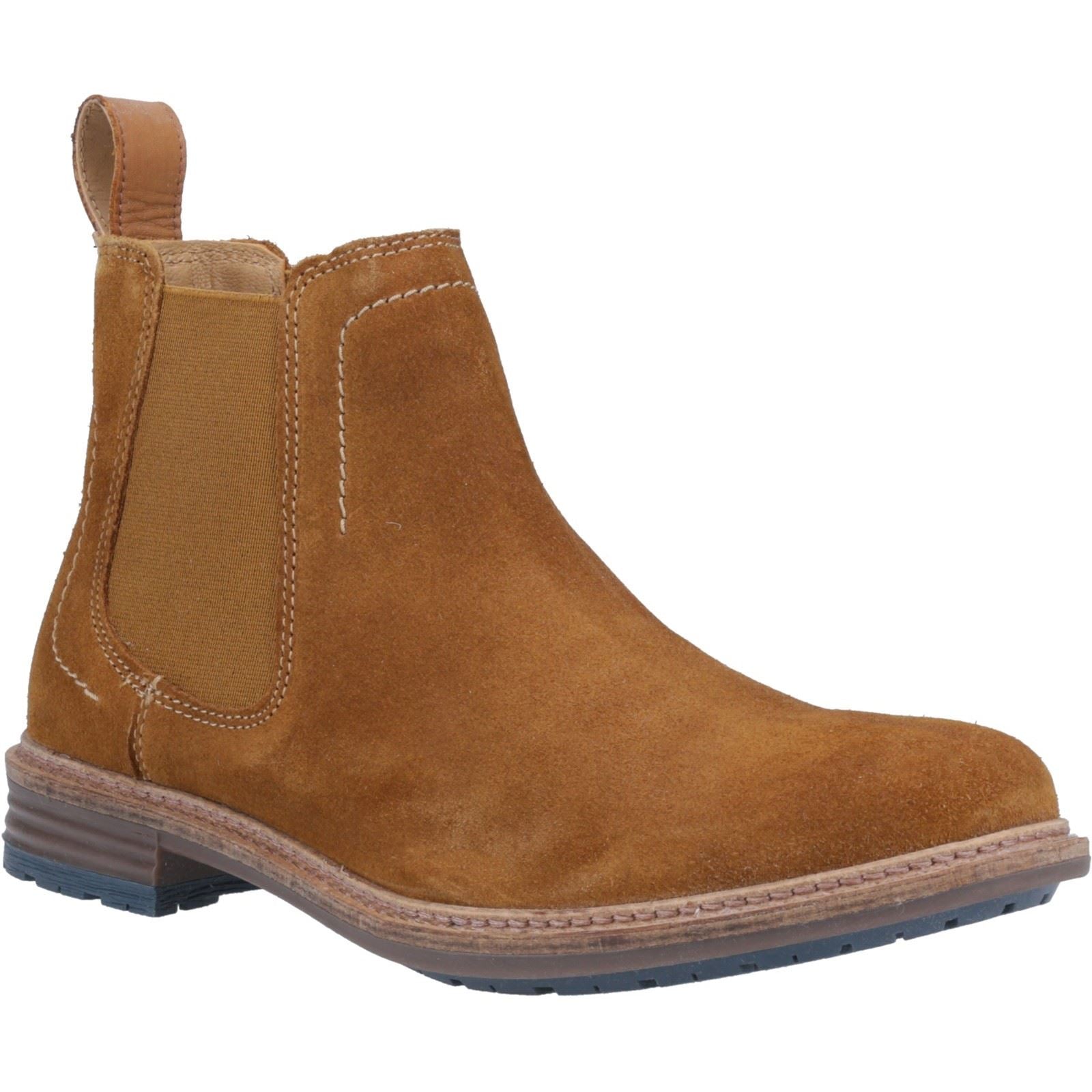 Hush Puppies Justin Suede Bottes En Daim Pour Homme Couleur Tan