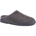Hush Puppies Ashton Chaussons Homme Gris En Daim