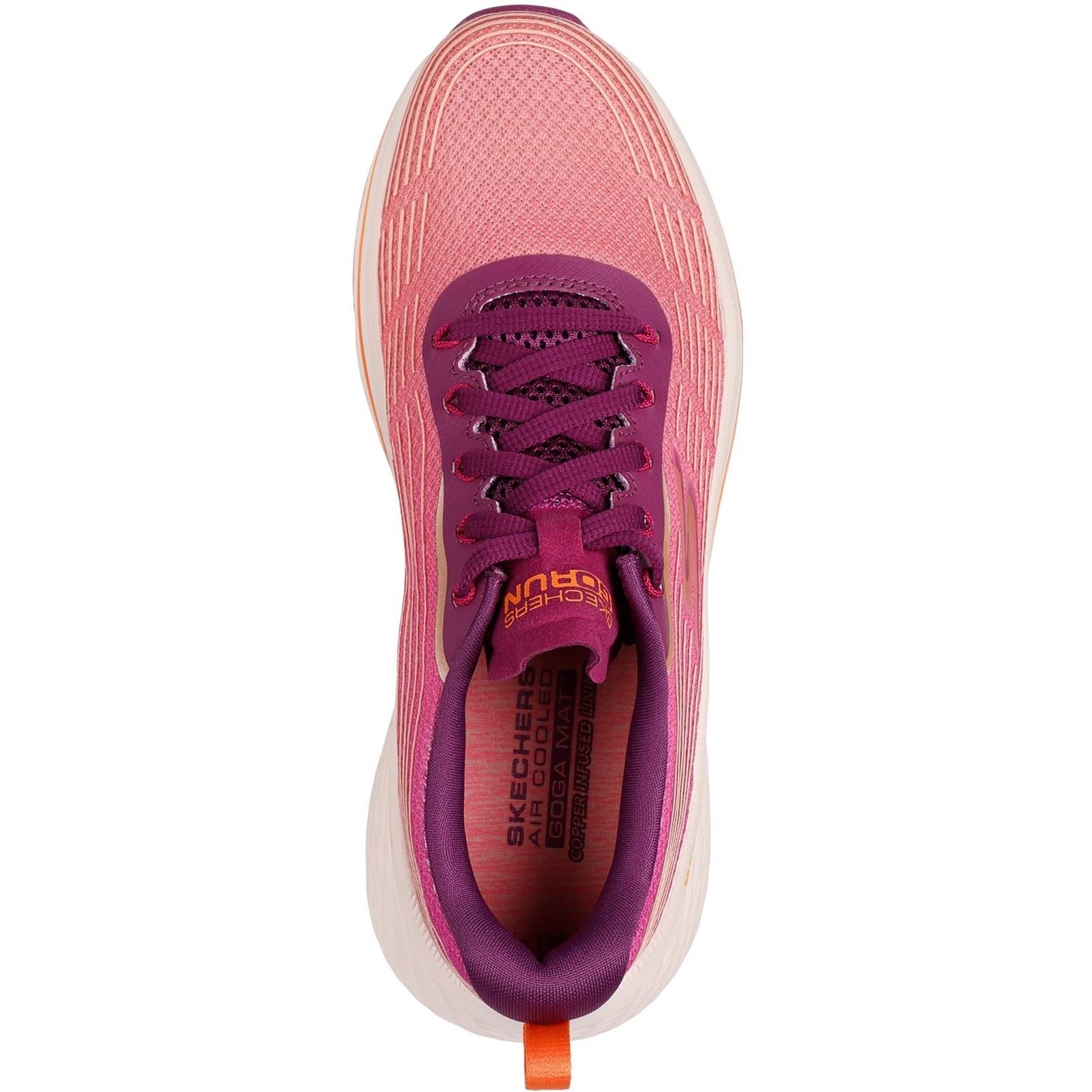 Skechers Performance Max Cushioning Elite 2.0 Alaura Chaussures De Sport Pour Femmes En Textile Framboise