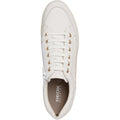 Geox D MYRIA Baskets Blanches Pour Femmes En Simili Cuir