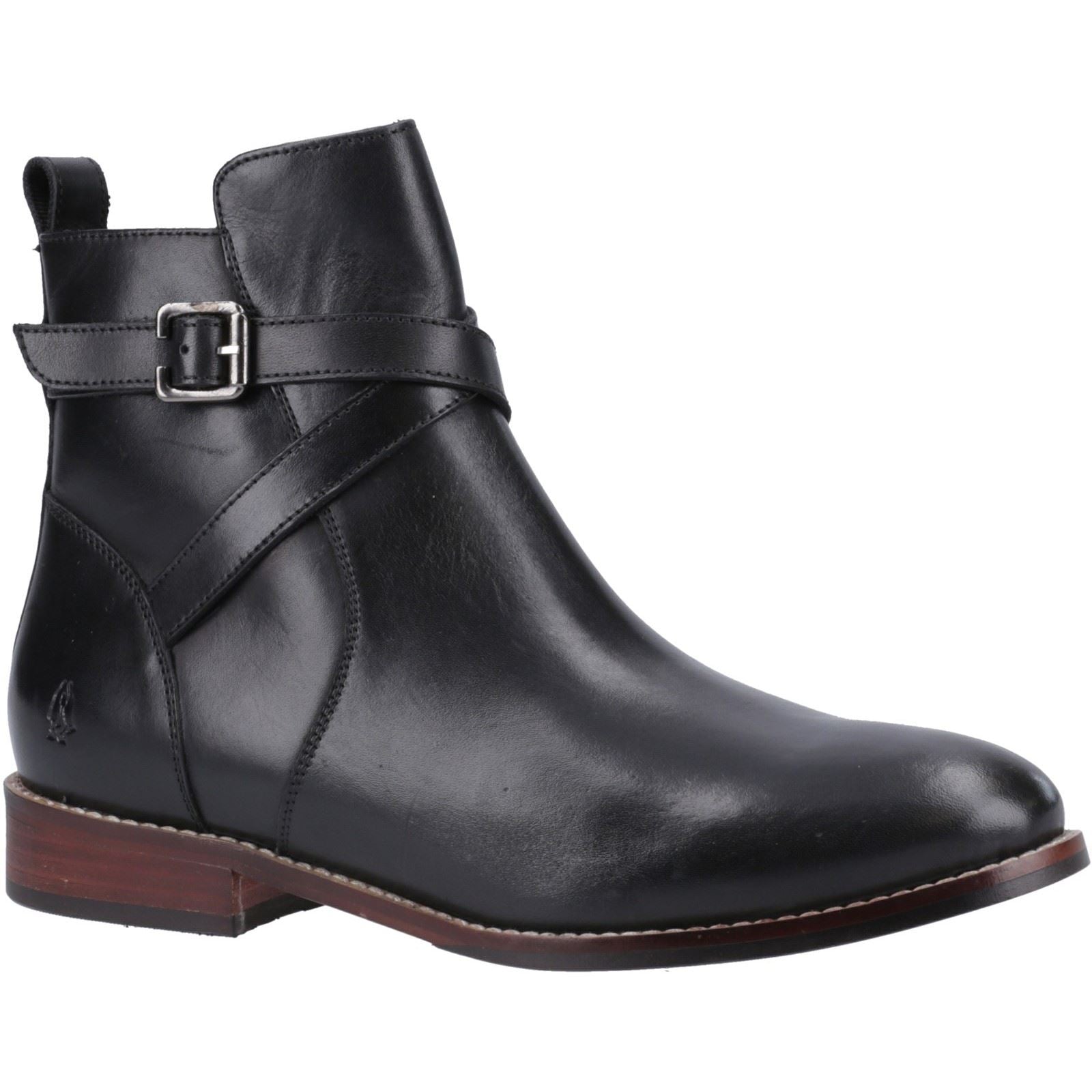 Hush Puppies Cassidy Bottes En Daim Noir Pour Femmes