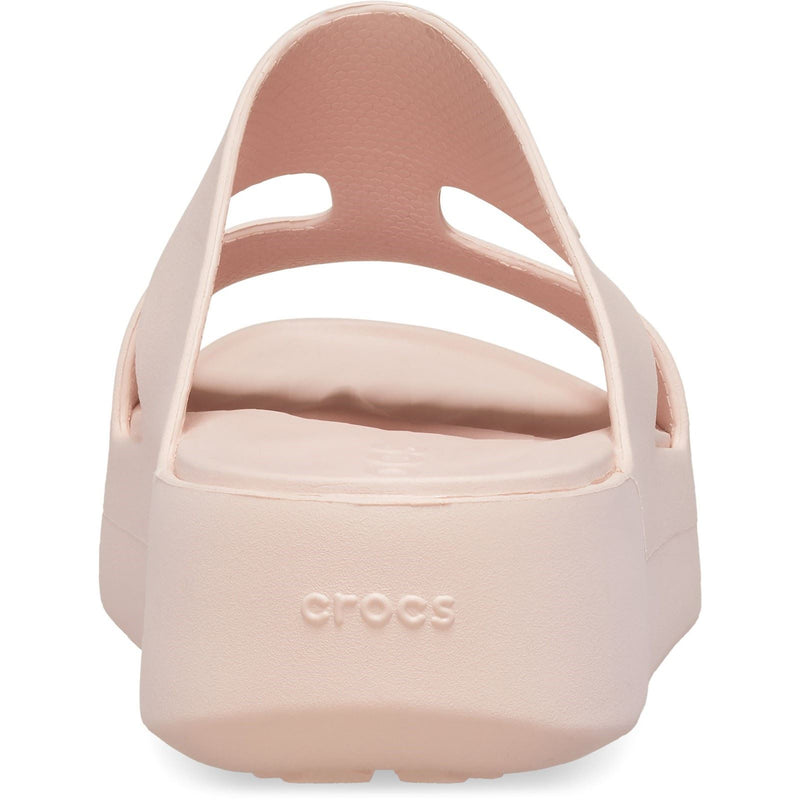 Crocs Getaway Platform H-Strap Sandales En Quartz À Quartz Pour Femme En Thermoplastique