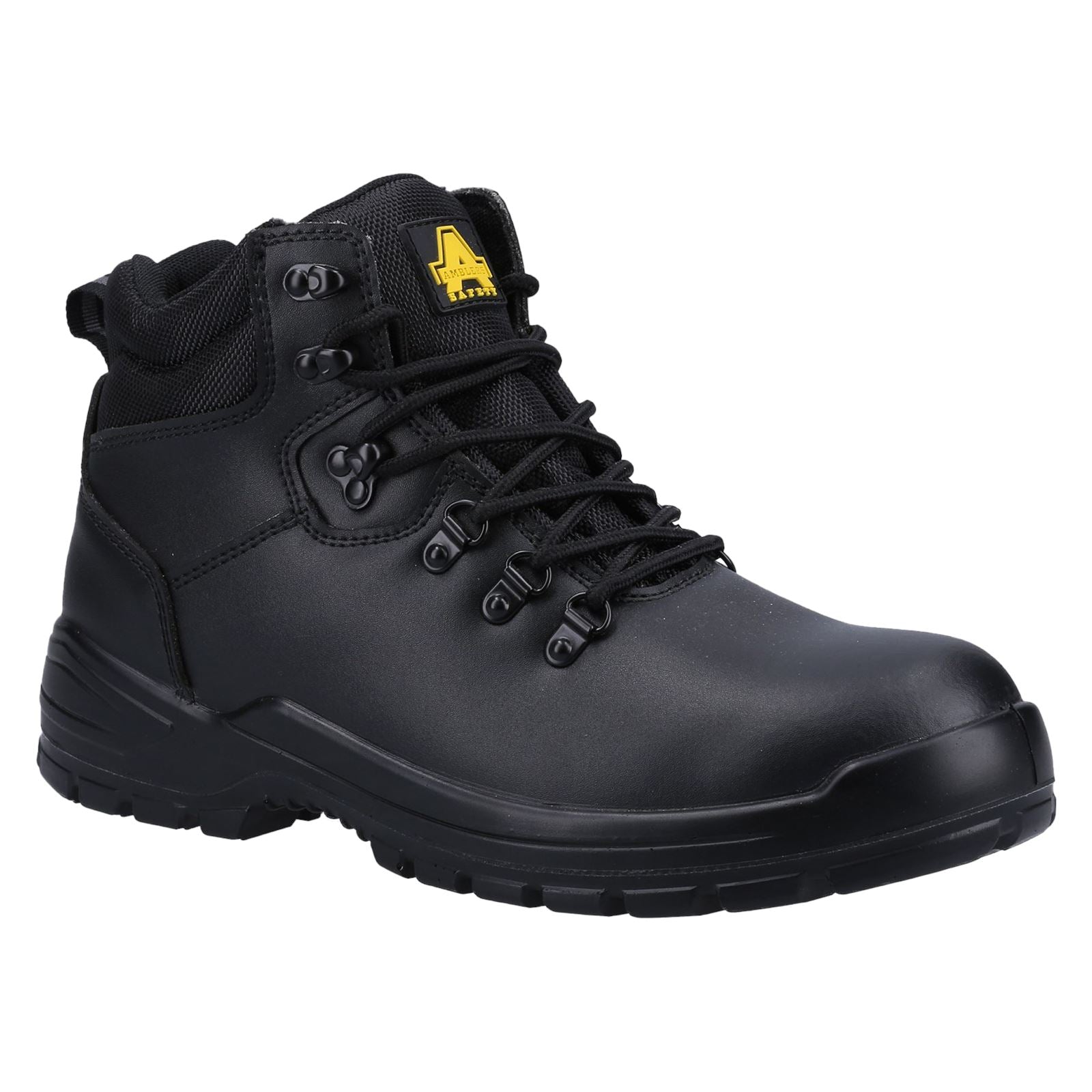 Amblers Safety Bottes De Sécurité Noires En Cuir Deux Cent Cinquante-Huit