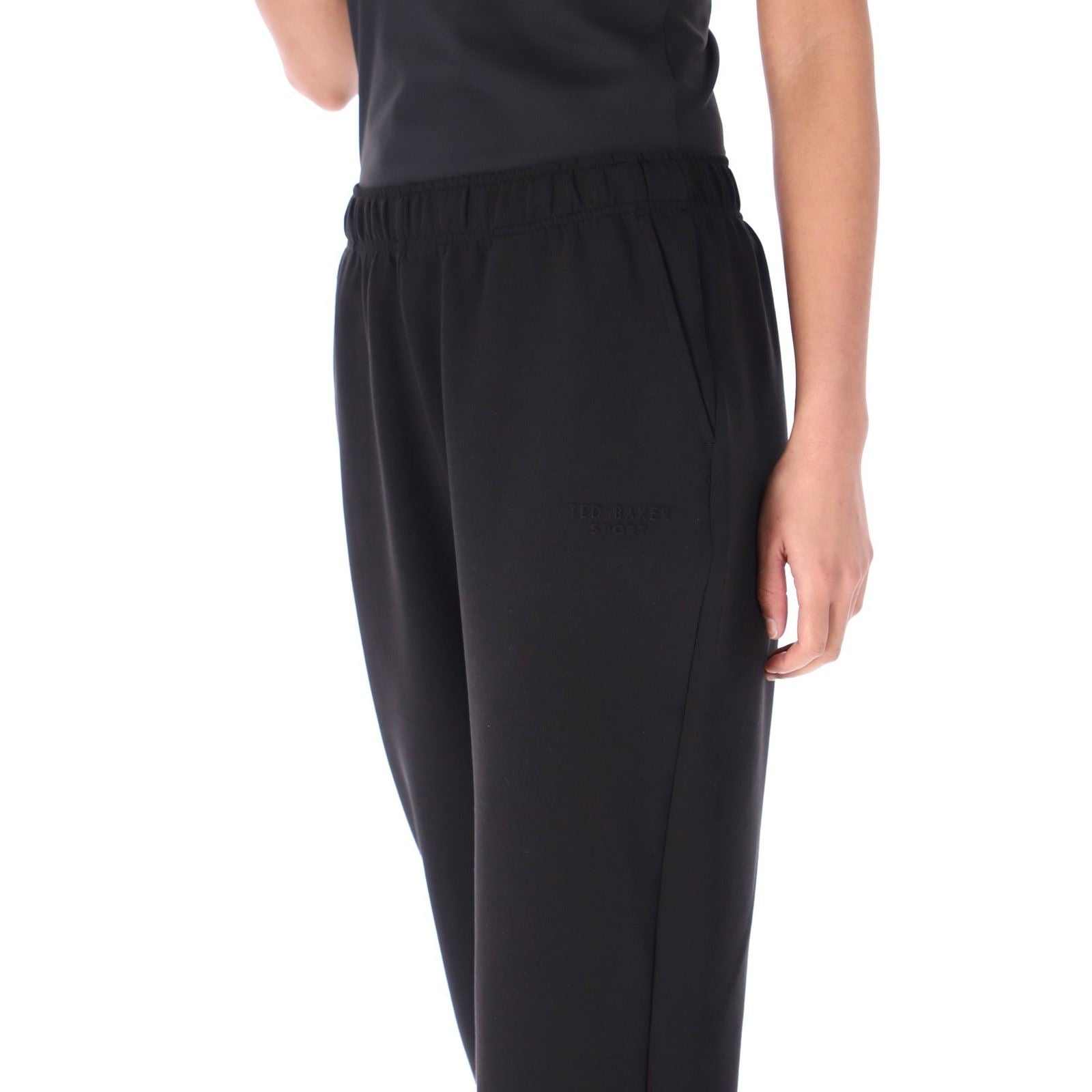 Ted Baker HOLLY TBWPJS2633 Joggeurs Noirs En Polyester Pour Femmes