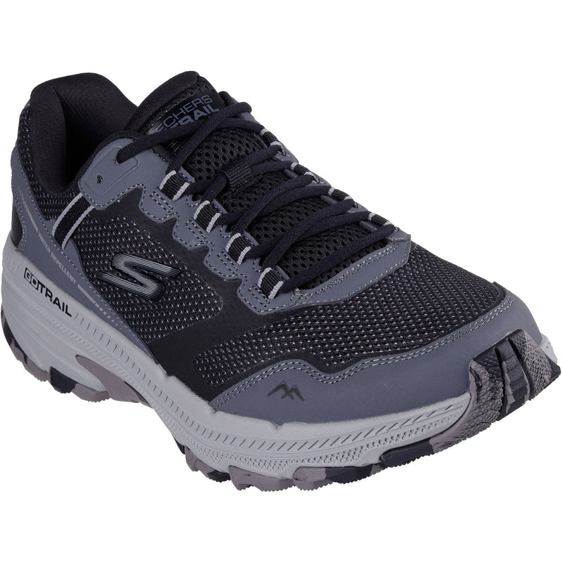 Skechers Performance GO RUN Trail Altitude 2.0 Marble Rock 3 Chaussures De Sport Pour Homme En Cuir Noir/gris
