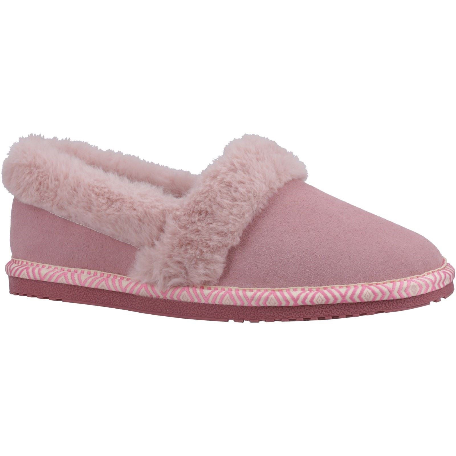 Hush Puppies Ariel Chaussons Blush En Suède Pour Femme