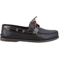 Sperry Authentic 2 Eye Chaussures Bateau Pour Homme En Cuir Amaretto/Noir