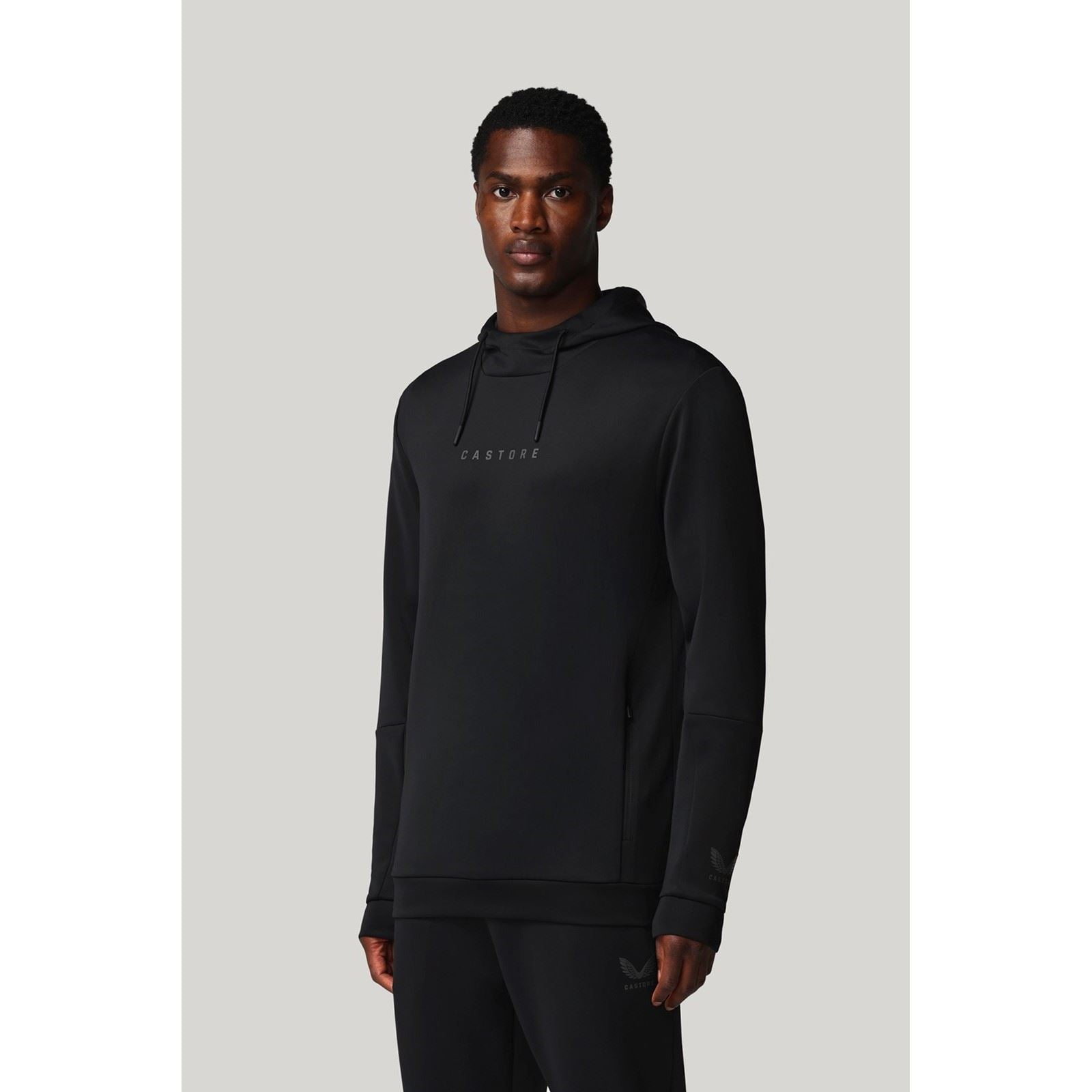 Castore Flex Hoodie Sweat À Capuche Noir Pour Homme