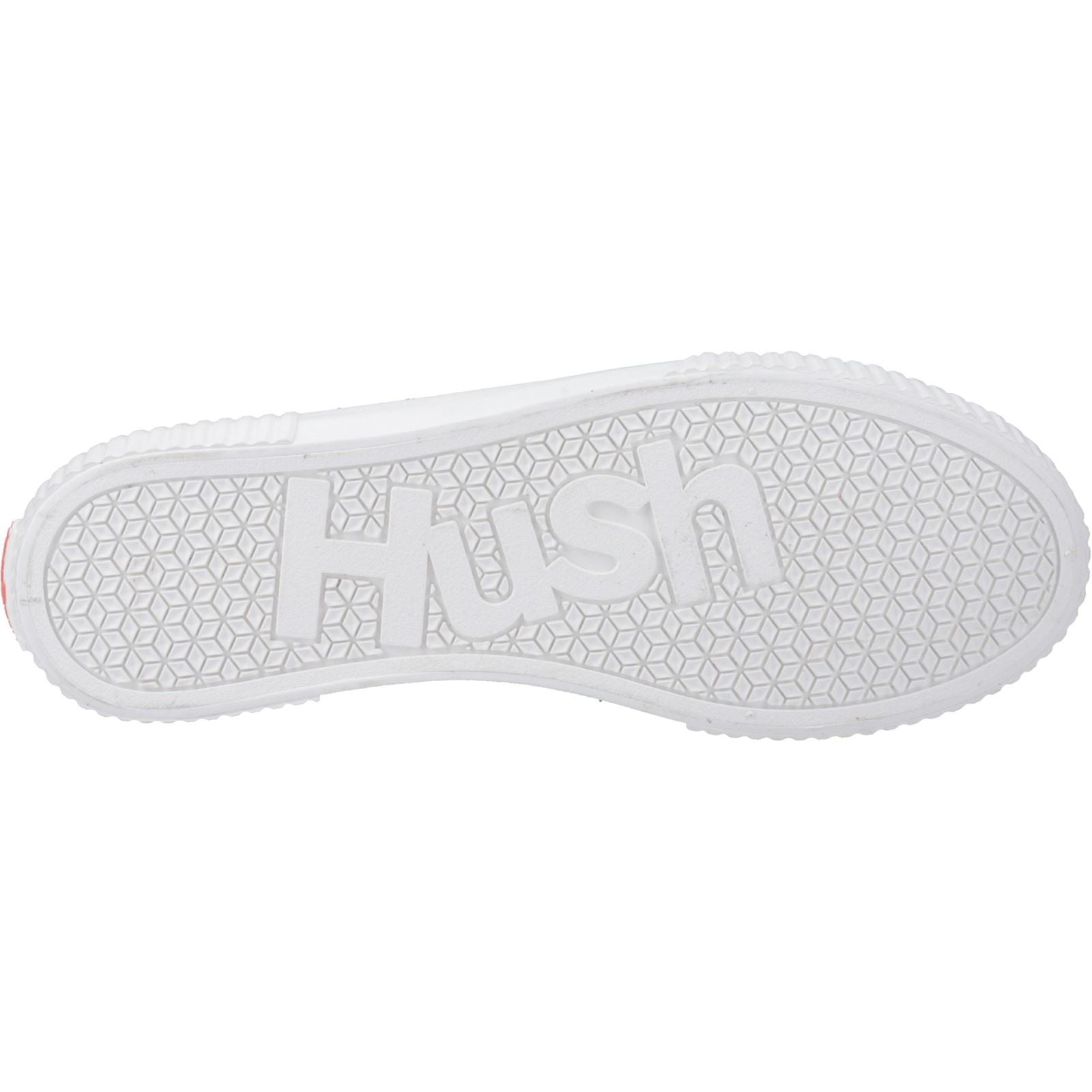 Hush Puppies Freya Canvas Chaussures De Sport Orange Pour Femmes