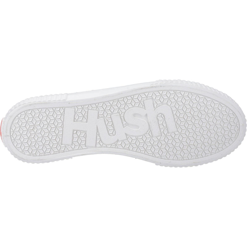 Hush Puppies Freya Canvas Chaussures De Sport Orange Pour Femmes