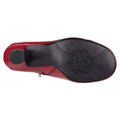Hush Puppies Vivianna Bottes Rouges En Cuir Pour Femmes